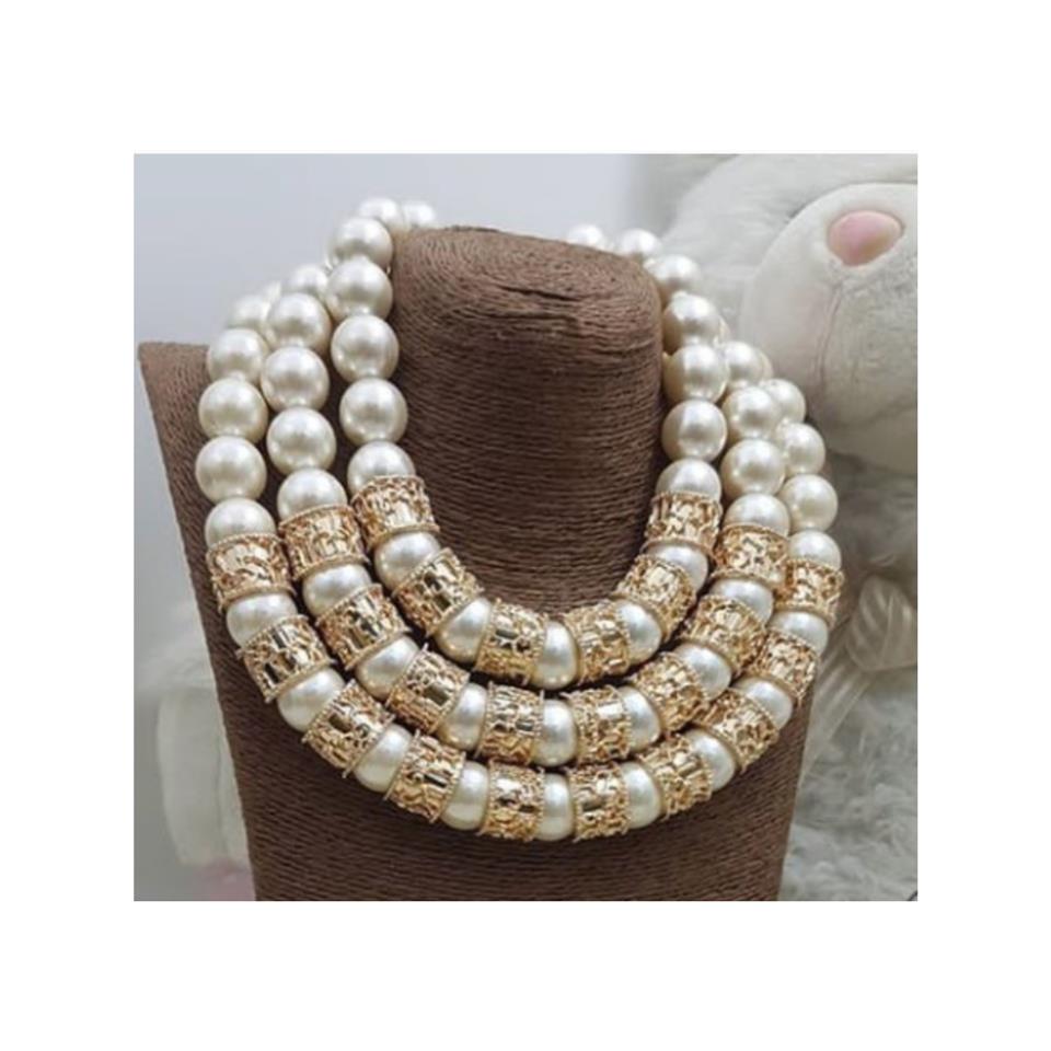 High-quality beaded necklace