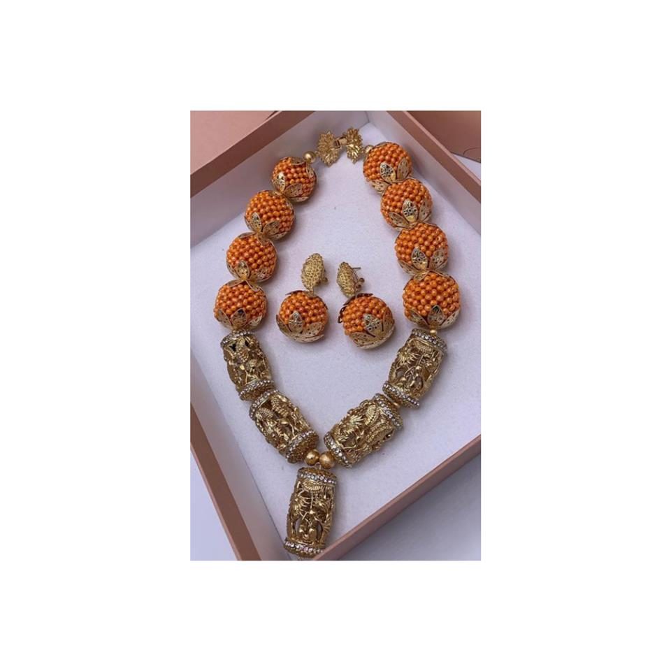 High quality beaded necklace