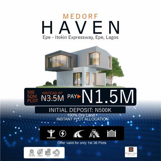 MEDORF HAVEN, Epe-Itokin, Express way, ,