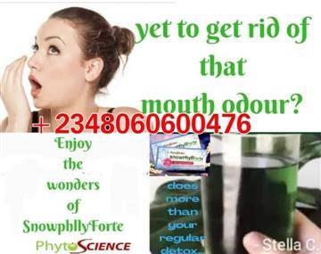 Get rid of mouth odour