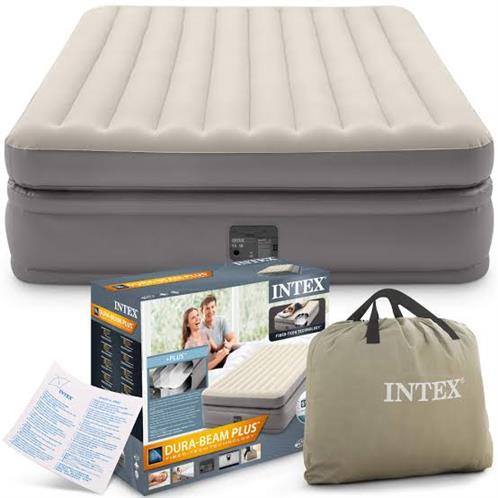 INTEX 20” DELUXE QUEEN SIZE AIR MATTRESS