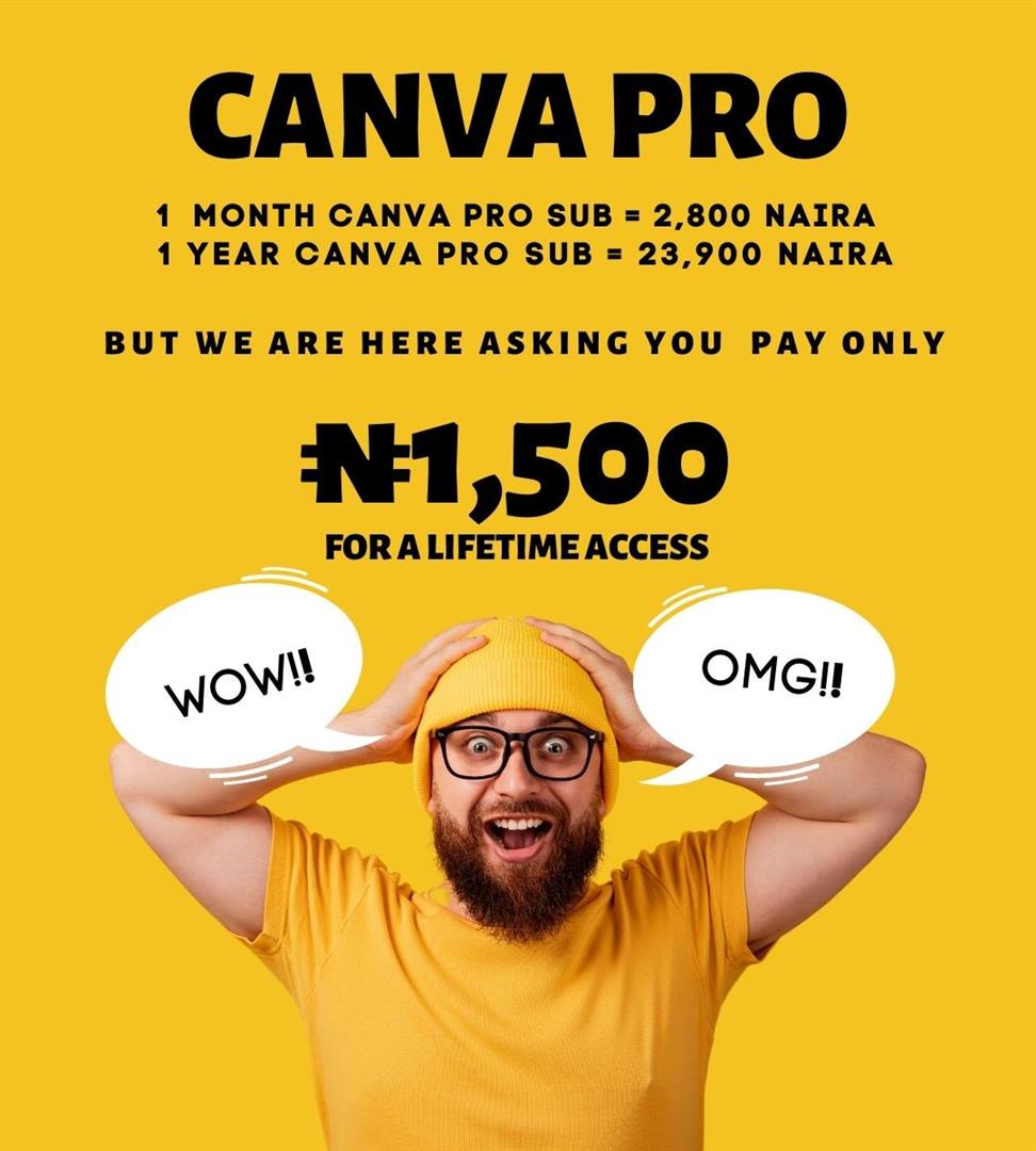 GET YOUR CANVA PRO