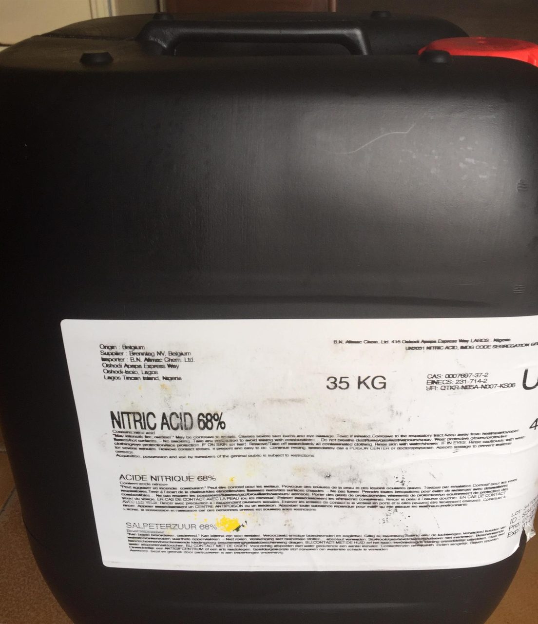 Nitric acid