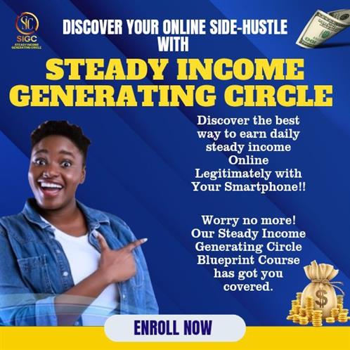 STEADY INCOME GENERATING CIRCLE COURSE