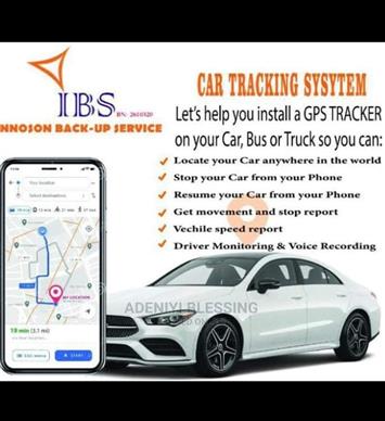 Car tracker installation.