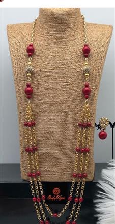 High quality beaded necklace