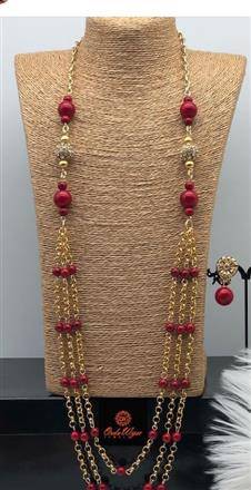 High quality beaded necklace