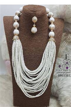High quality beaded necklace