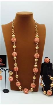 High-quality casual beaded necklace