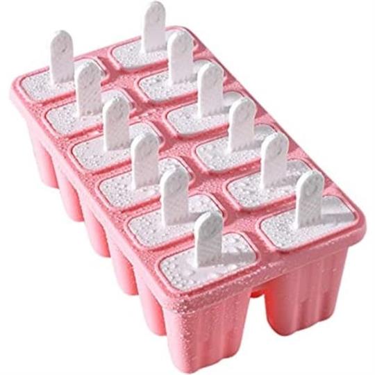 Homemade Silicone Popsicle 12 Molds