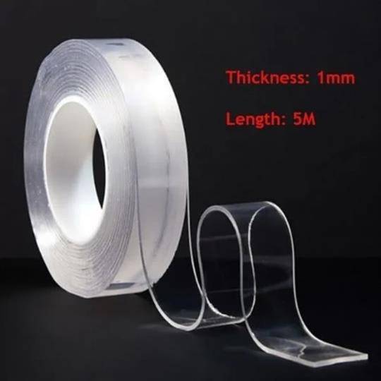 Double Sided Transparent Reusable Tape