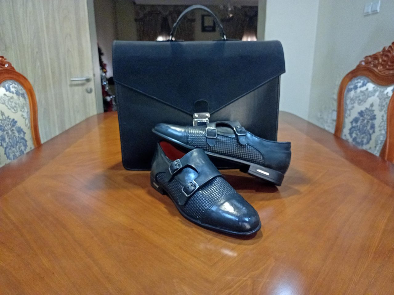 Double Monkstrap shoes