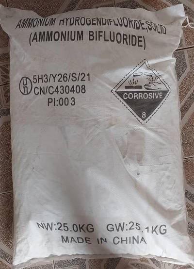 AMMONIUM BIFLUORIDE (ABF)