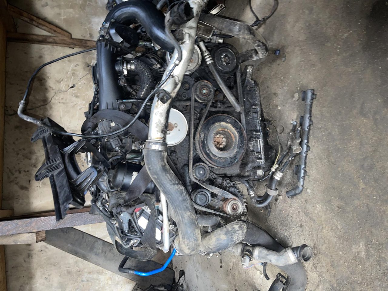 Complete engine for Audi Q7 TDI V6 3.0