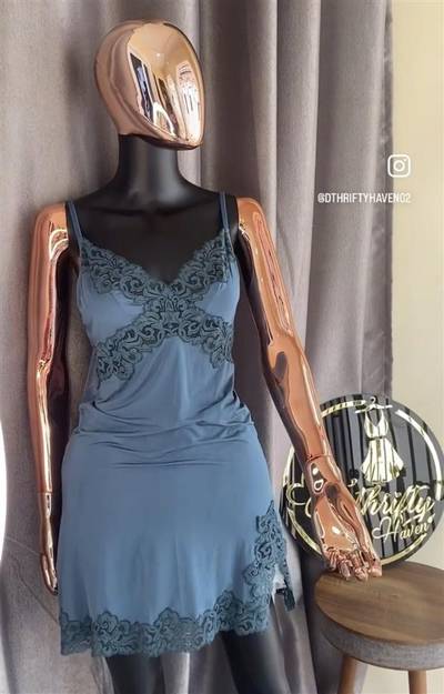 Thrift dresses and sleep wears