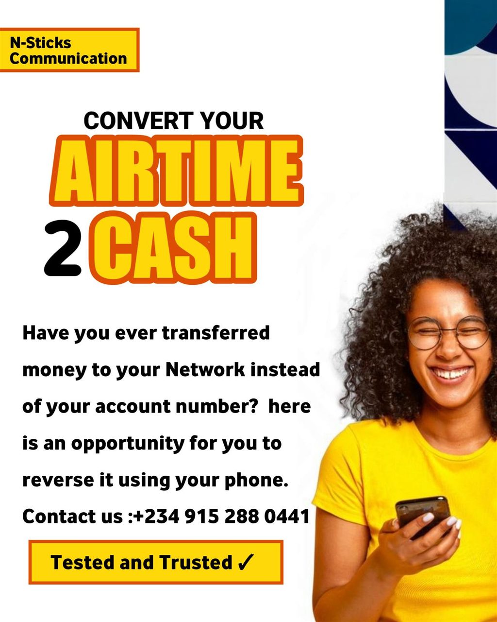 Airtime conversion to cash