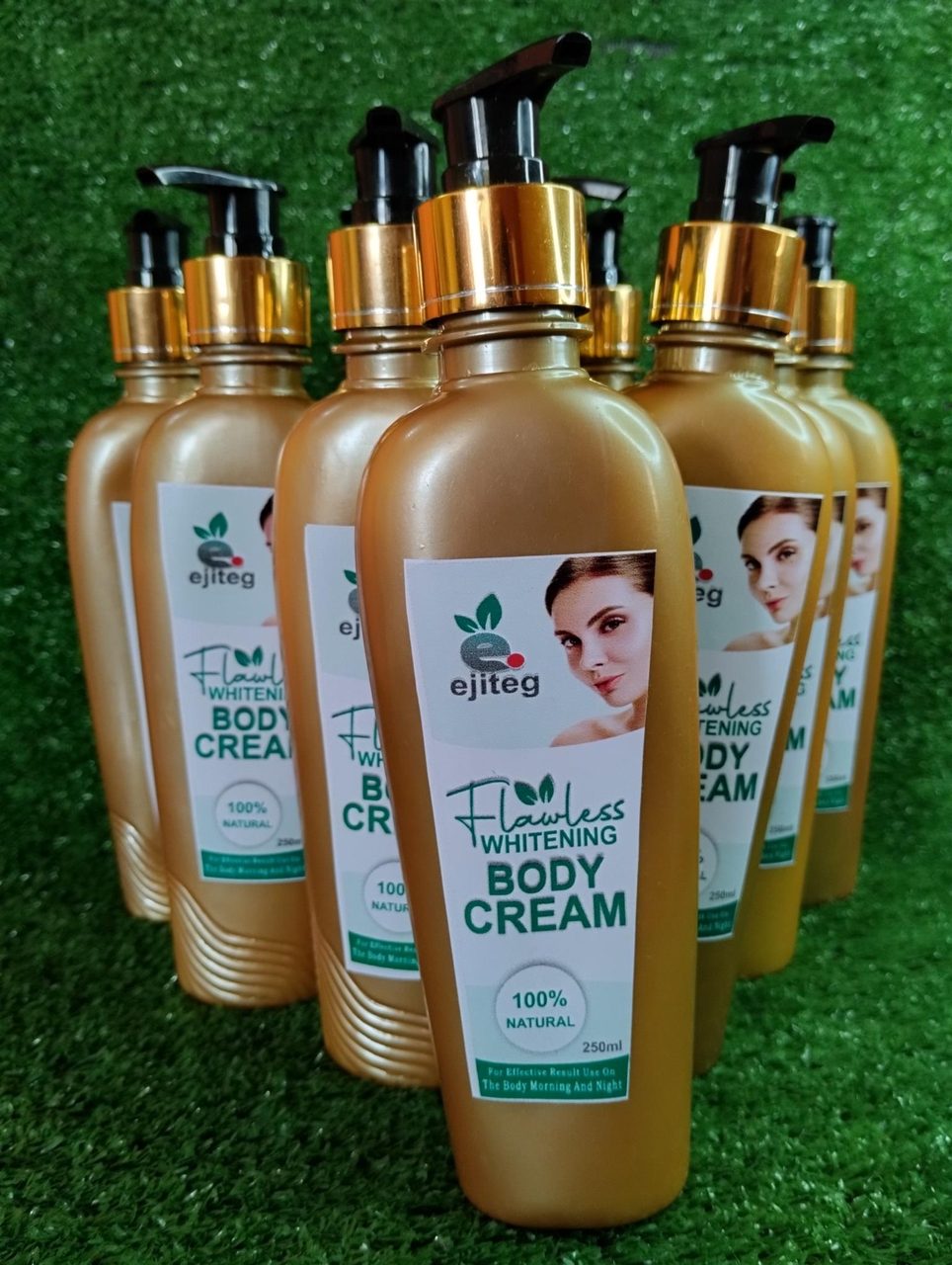 Flawless whitening body cream