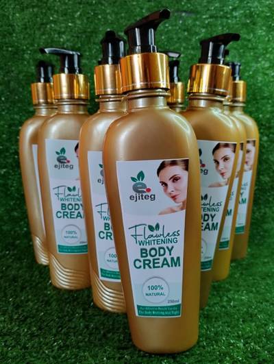 Flawless whitening body cream