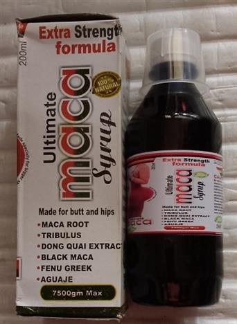 Ultimate Maca Syrup for Butt Enlargement