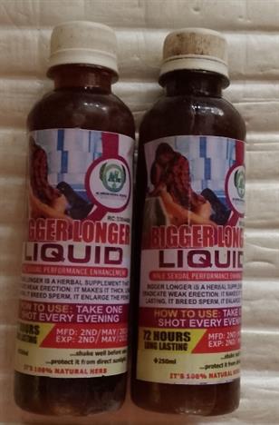 Bigger Longer Liquid for Sexual Enhancem