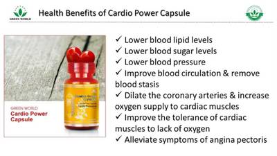 Green World Cardio Power Capsule