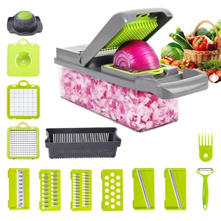 16-In-1 Vegetable /Fruit Chopper Cutter