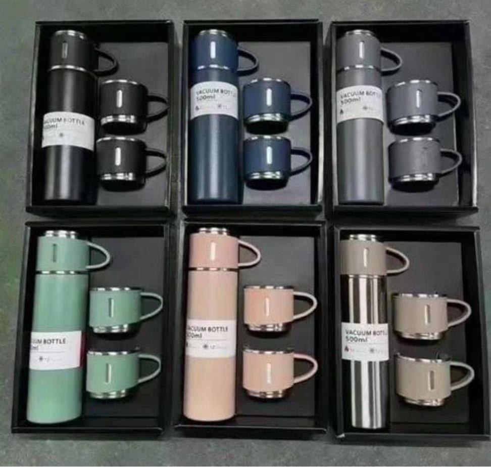 Vacuum Flask Set 500ml With 2cups
