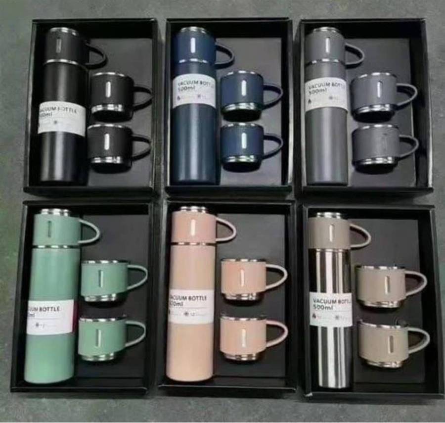 Vacuum Flask Set 500ml With 2cups