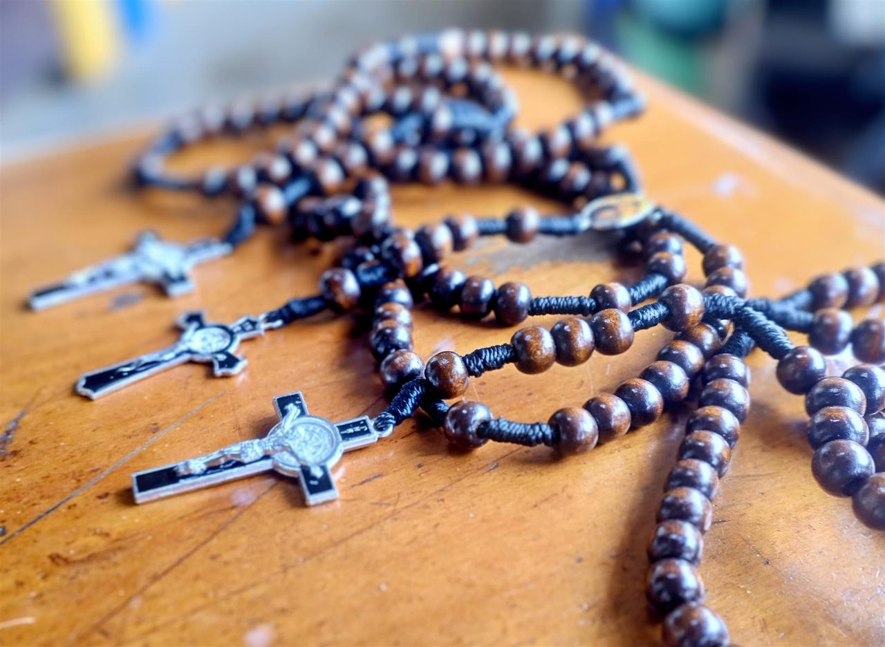 Big wooden Rosary