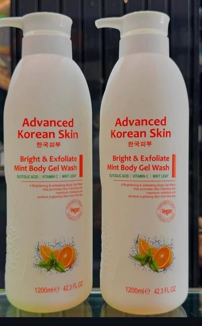 Advance korean glycolic+ vitamin c+ mint