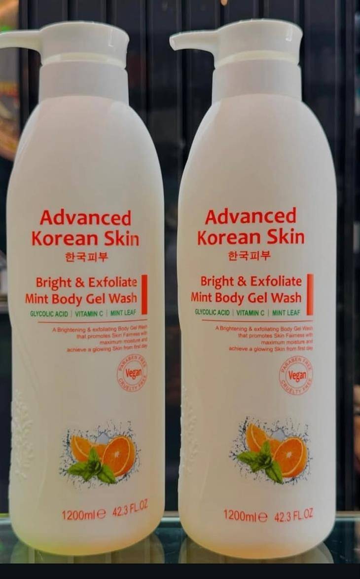 Advance korean glycolic+ vitamin c+ mint