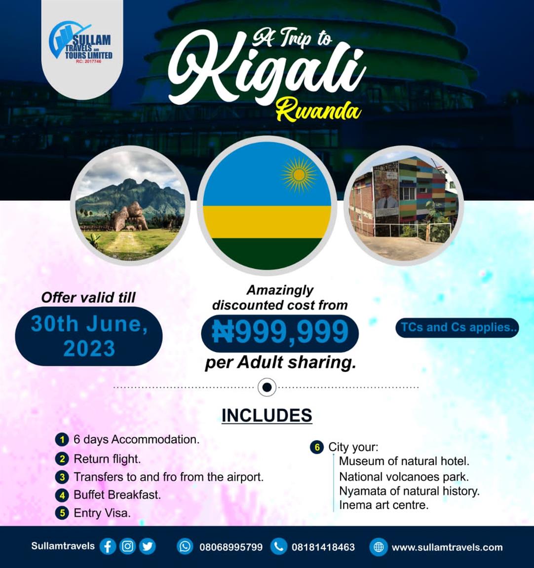 Summer discounted holiday promotions!
