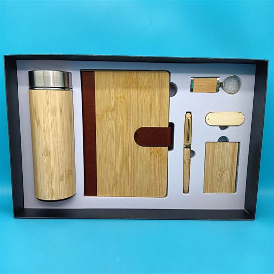 6 in 1 Executive Wooden Corporate Gift S