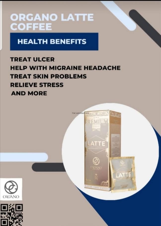 Organo coffee latte