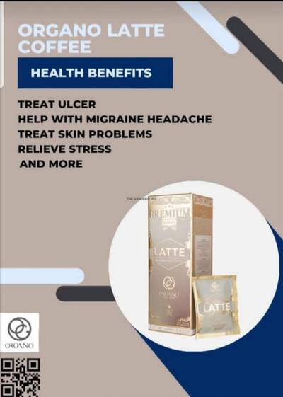 Organo coffee latte