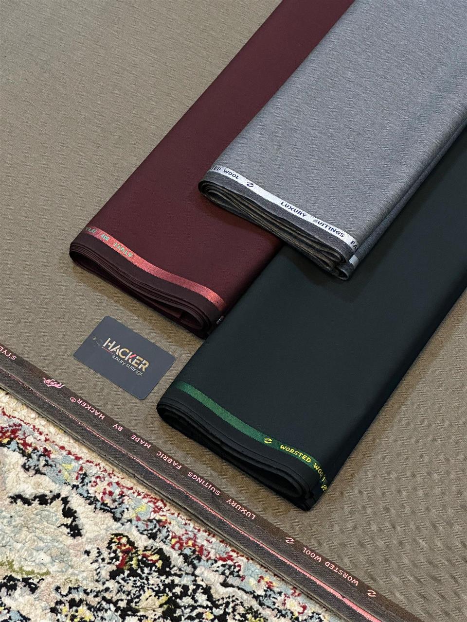 Hacker Luxury suiting