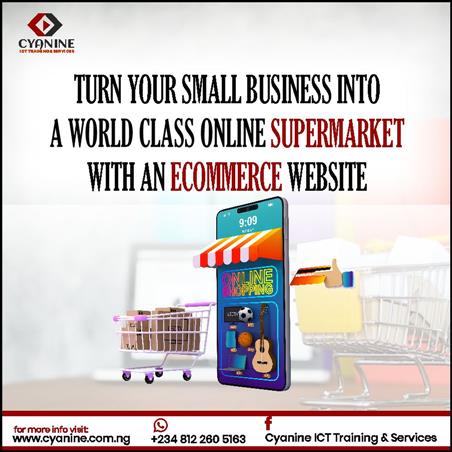 Get an E-commerce website.