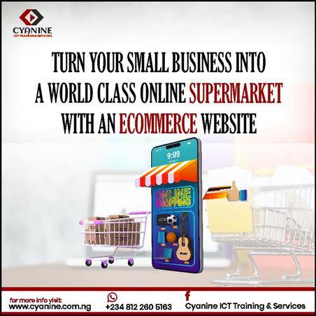 Get an E-commerce website.