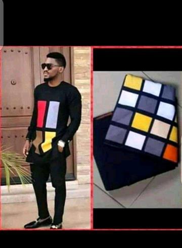 Plain and pattern material