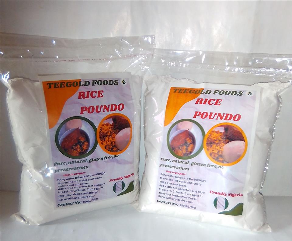 Special Rice Poundo