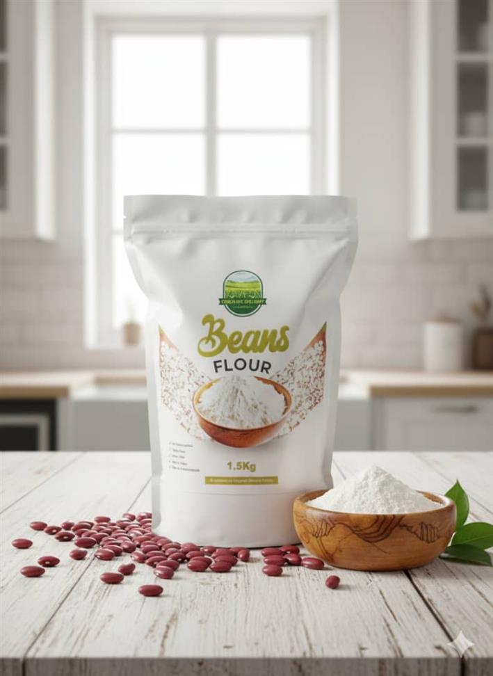 Organic Beans Flour 1.5kg