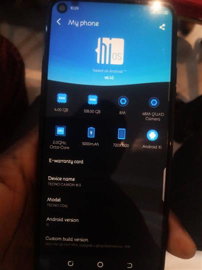 Tecno Camon 17s