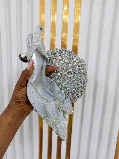 SET SHOE AND CLASSY  PURSE