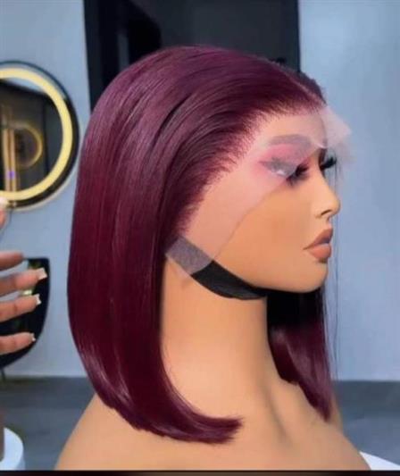 12 inches full frontal human hair