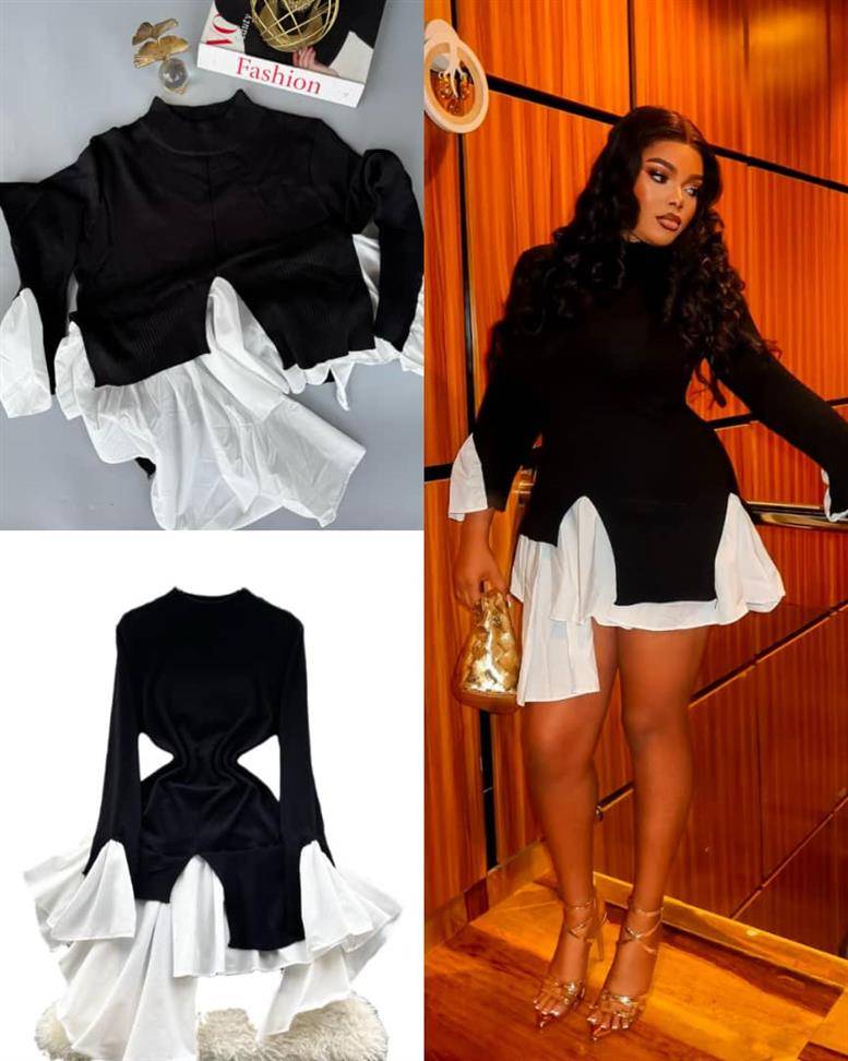 New in luxury gown