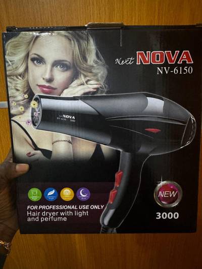 Nova professional hair dryer.