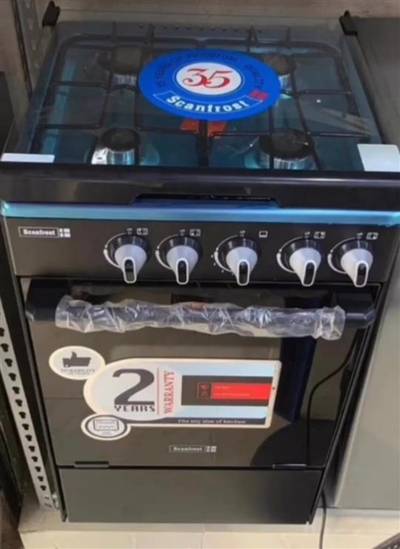 Scanfrost 4bunner gas cooker 60/60cm