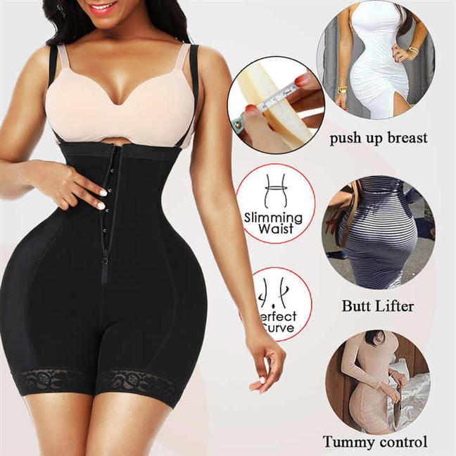 Padded Hips And Butt Lifter Bodysuit