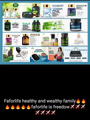Faforon and Spidex  (stemcell suppliment