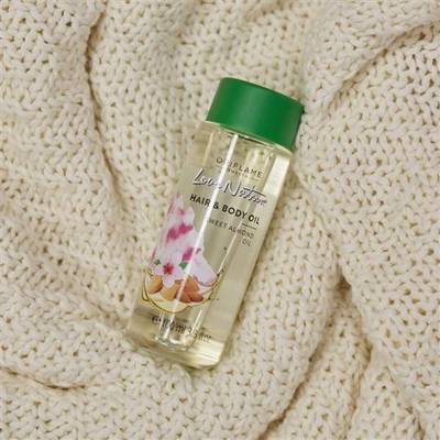 Love nature sweet almond oil